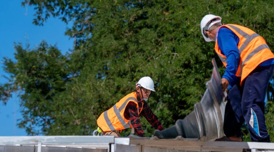 Roof repair in Van Alstyne, TX